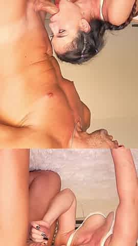 Stepfather Cums Inside My Ass and Drinks It, Dirty Stepfather! Swallow! Real Cnc, Ass to Mouth No Mercy
