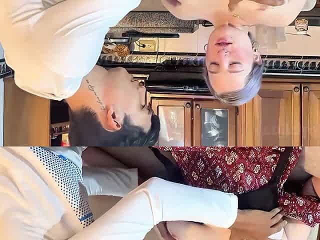 Big Natural Tits Stepmother Rides Her Stepson