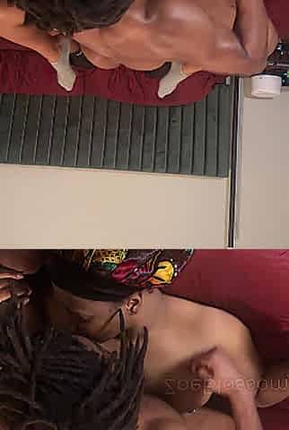 A Real Ebony Pair Screwing