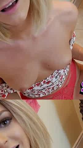 Blonde Step Sis Emma Hix Is a Cum Eater