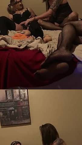 three Way Sissy Sex