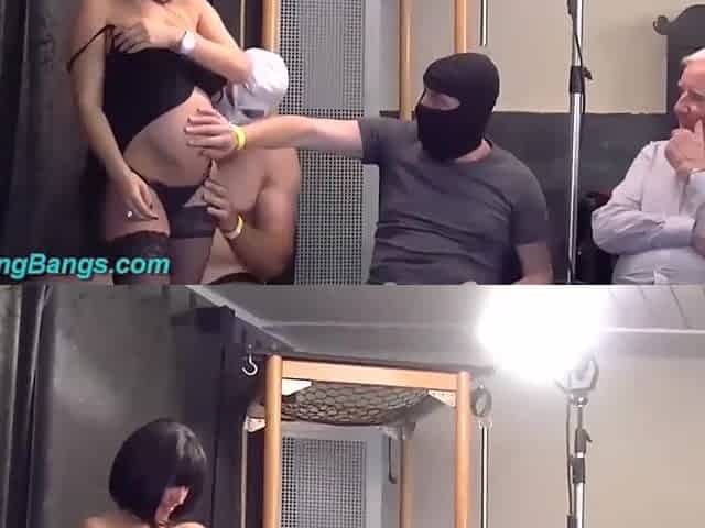 9th month pregnant teen party banged