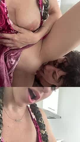 Love the Attention Stepmommy Gives to My Pussy on Vacation