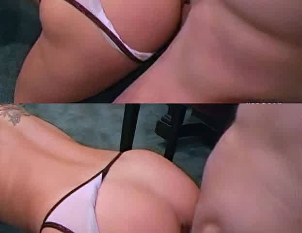 Ass fucked brunette babe needs a long prick