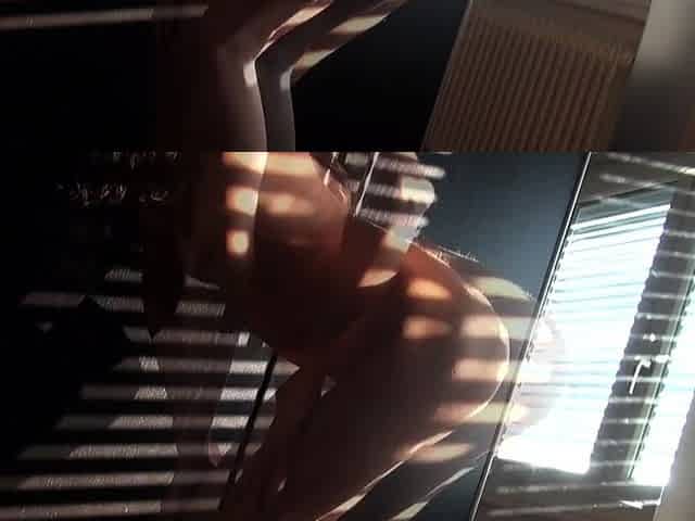 Amateur blondie solo anal masturbation
