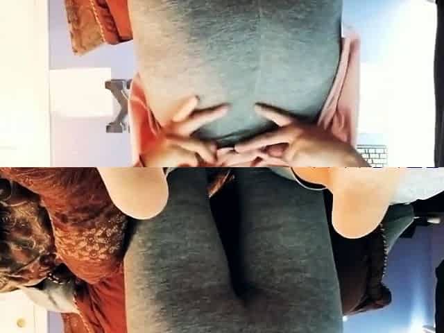 Mid-day Tease: Horny MILF Plays with her Sex Toy