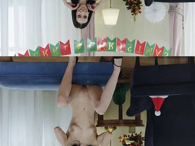 The couple engaged in passionate sex, ending with a creampie.