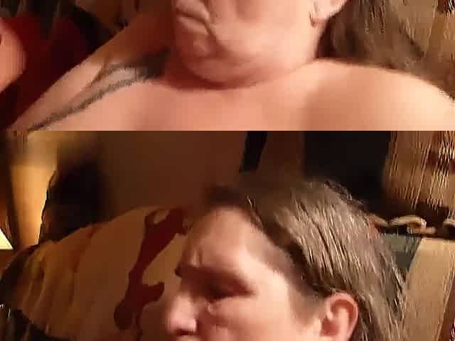 Ms Dyna floozy kinky mature pair sucks and screws in montage