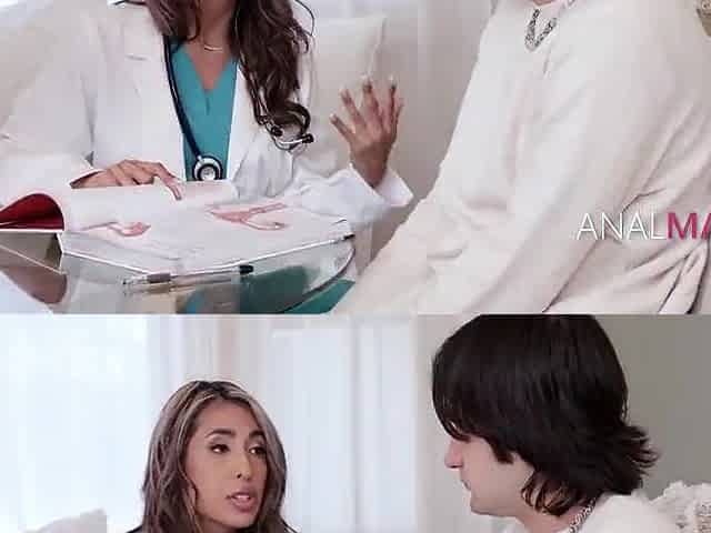 Latin chick mother I'd like to fuck Gets Carried Away Giving Impressionable Step Son Anatomy Lessins (Anal)