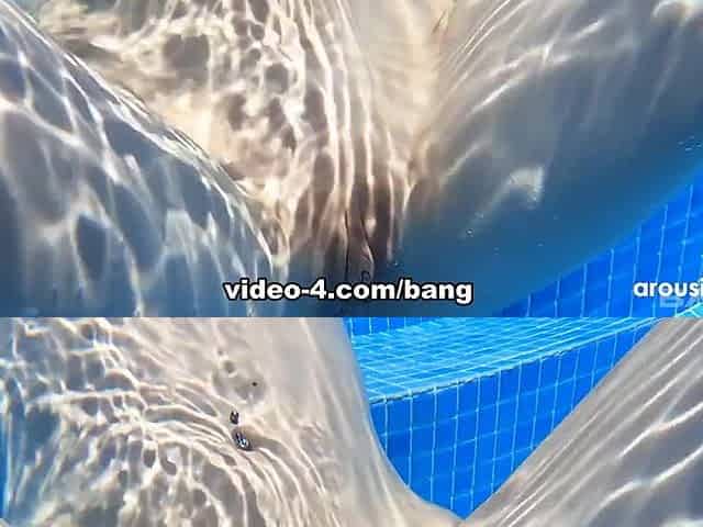 Kate Quinn Gives Her Guy And Underwater Foot Job
