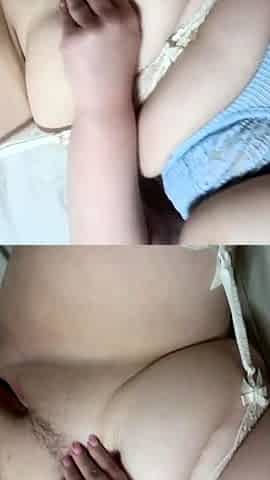 Hot Blonde Babe Solo Masturbation
