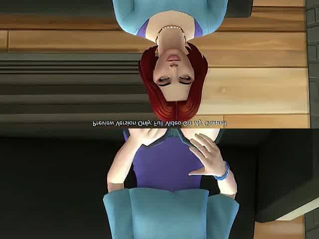 Casting Bed Red Head Is Lustful To Get Bare And Does Her 1st Sex Scene - sims 4 - CG Manga