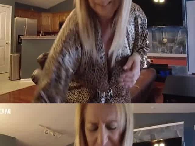 Busty Mature Milf Stepmom Has To Clean Up Two Messes From Her Stepson - Danni Jones