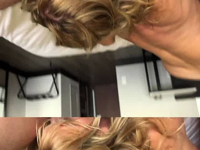 Blonde MILF with Big Boobs Playing Cam Free Porn