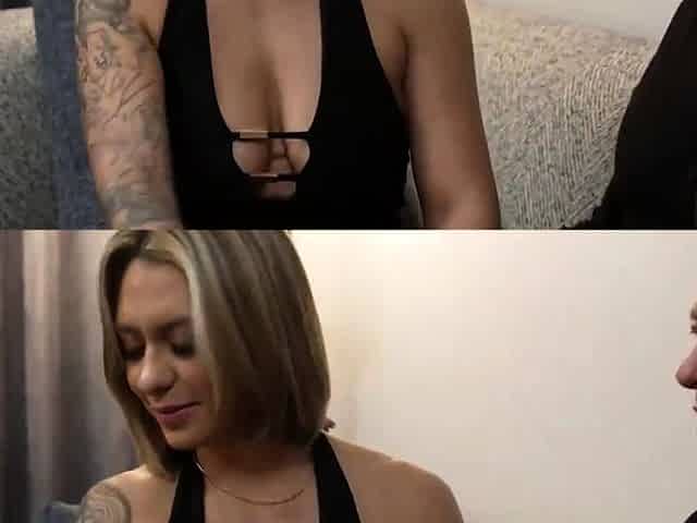 Busty Wife's Big Ass Threesome: Doggystyle Pounding and