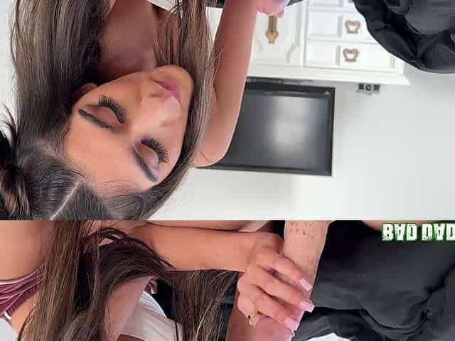 Aubry Babcock's Taboo Stepdaddy Jerk off