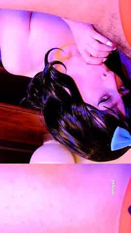 Close up fuck girl in big cock