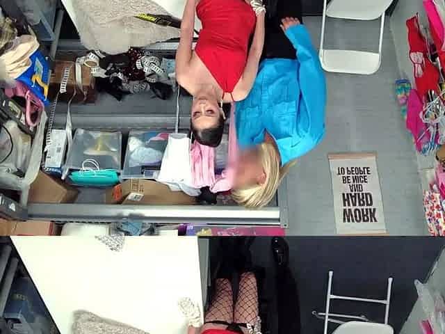 Stripper caught stealing then fucks to avoid jail