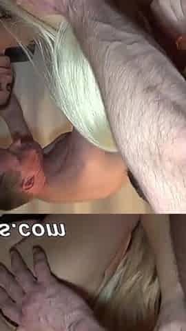 Teen and 2 MILF Creampie Gangbang