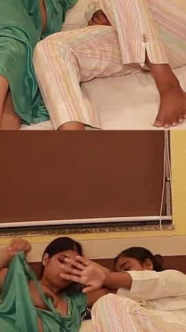 Cute Indian Lesbian Passionately Fucks Her Gorgeous Older Stepsister with a Perfect Body