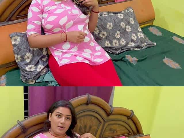 My Big Stepsister Was Angry, My Step Stepsister Told Me My Big Cock Hard, Hindi Viral Video