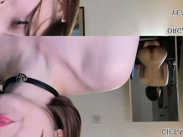 Amateur Webcam Cute Teen Plays Solo with Big