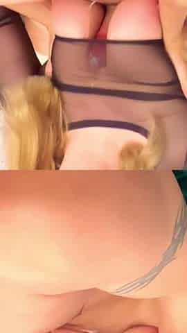 Blonde Cumshot