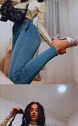 Curly Blonde Teen Records Solo Dildo Masturbation More at