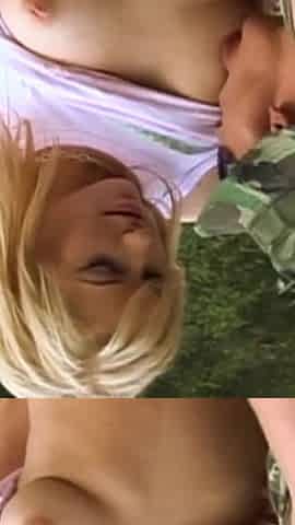 Blonde teen riding and sucking dick on the boat
