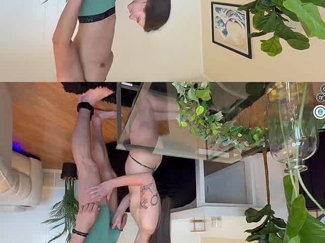 stepbro alone at home, so that guy made me do this