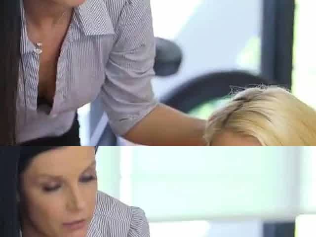 creampie momsteachsex - mom surprised son with threeway part