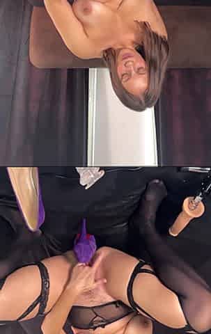 Watch How Cinderella's Shoe Fills with Squirt From Intense Pussy Play and Immediately, Is Emptied in My Throat!