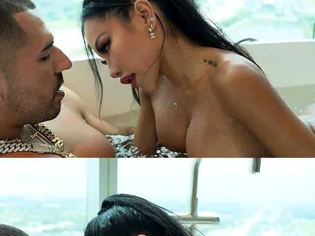 Bathtub Passionate Sex With CJ Miles And Teddy Tarantino