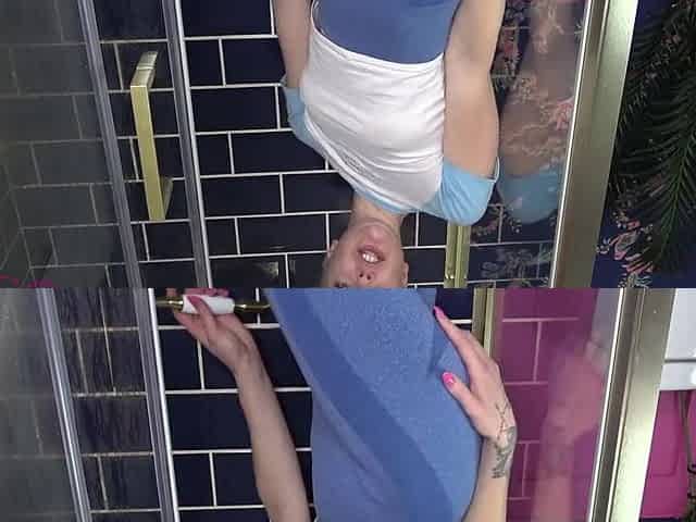 Wet Leggings Shower Joi - Begging For Cum On My Bum