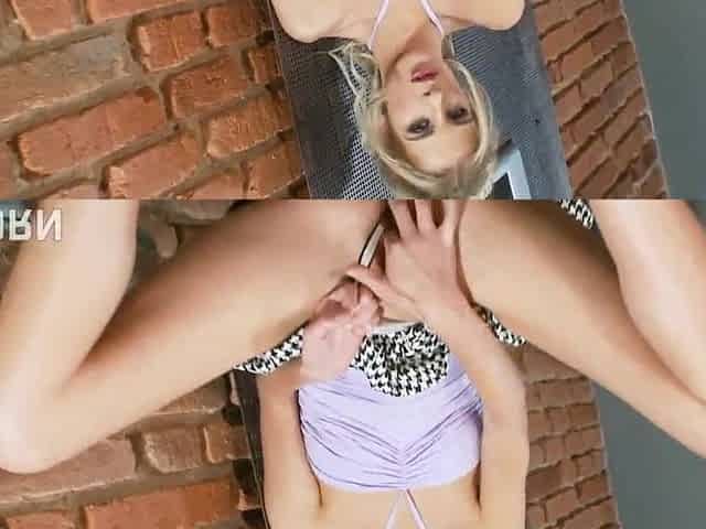 Hawt czech blond mother i'd like to fuck masturbating with lengthy silver sex-toy
