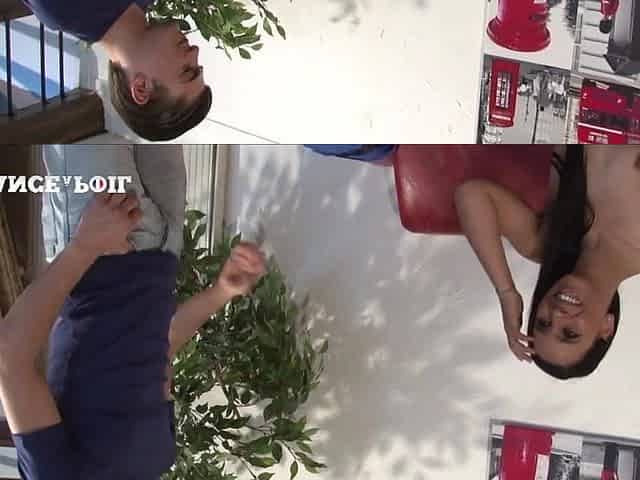 Casting Couch of an Arab Slut Getting Banged and Jizzed on Her Small Breast
