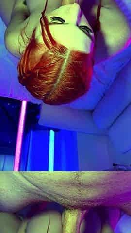 Fiery Redhead Abigail Morriss Wild Hard Cock Ride