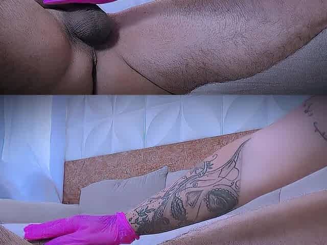 ASMR Tantric Shlong Worship: Oiled Prostate Massage Overstimulation and Cum Denial