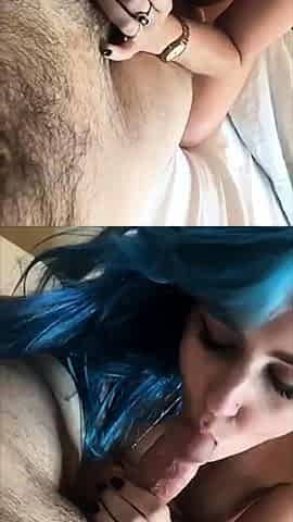 Amateur girlfriend blowjob anal and facial cumshot
