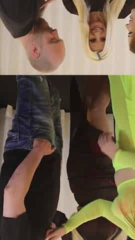 Blonde Brittany Andrews and Ginger Daisy Harper Suck and Ride a Dick!