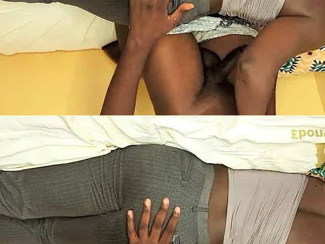 I invited my boyfrend teacher to my second home in Kumasi; this babe was very sexually excited.