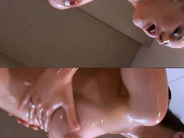 LICENSED TO LICK - Lesbian Shower Session Is Explosive