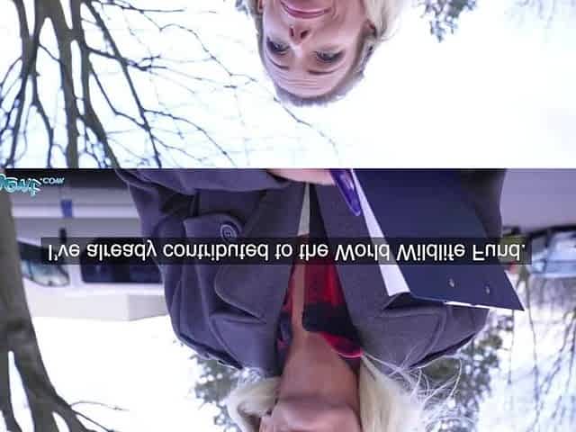 Public Agent, Golden-haired Ozzie Isabelle Deltore bangs