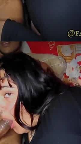 Mamacita From Argentina Gives Me a Good Blowjob She Swallows It All Down to Her Throat