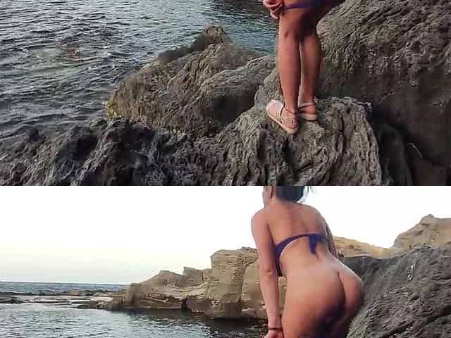 BEACH titties & bare COMPILATION