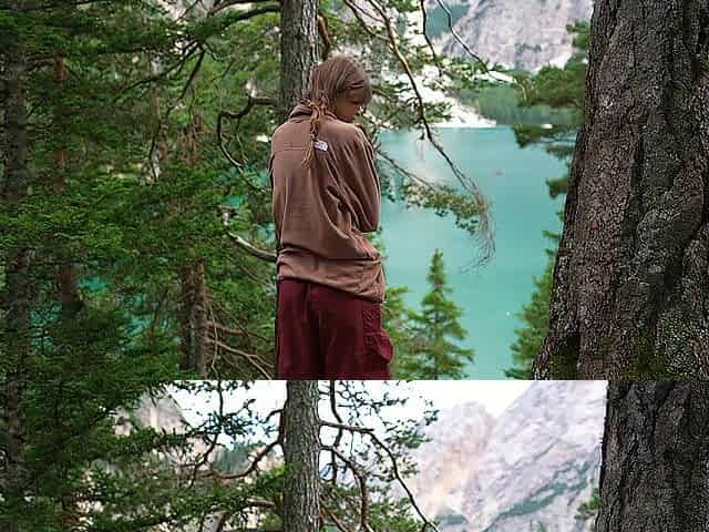 Nature inspired us and we couldn't resist. Kisses. touches, anything felt right in that pont of time.