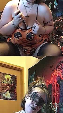 Nymeria Malfoy Halloween cosplay & dildo play
