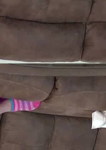 Maddy caught red handed
