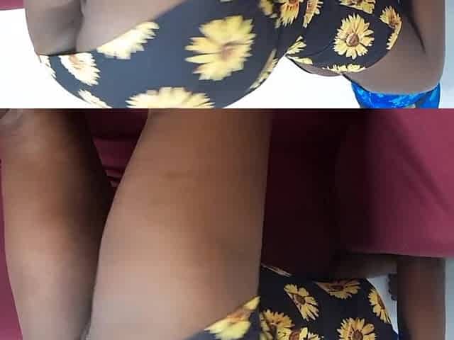 Do u wanna eat this fine ebony butt?