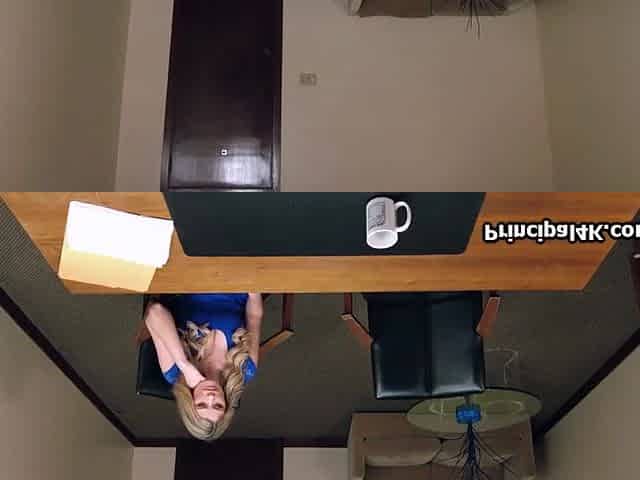 Suburban Stepmommy In Blue Dress Suck The Head Teacher